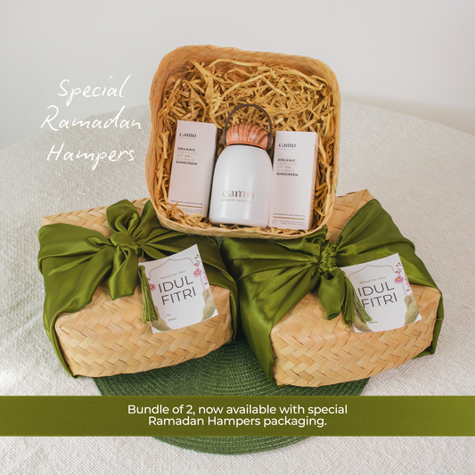 Bundle of 2 + FREE TUMBLER - Camu Ultimate Organic Sunscreen SPF50+