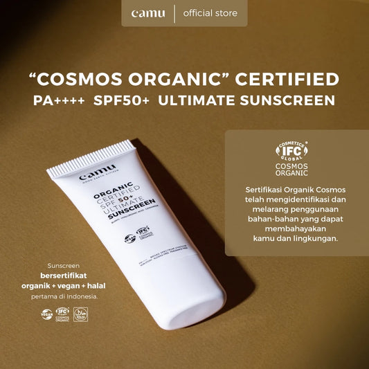 Bundle of 3 + a Free Camu Bag - Camu Ultimate Organic Sunscreen SPF50+